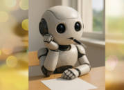 Robottino AI in cerca di ispirazione